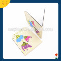 Flower printed magnetic paper handmade bookmark